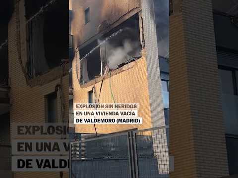 EXPLOSIÓN sin heridos en una vivienda vacía en VALDEMORO (Madrid) #shorts