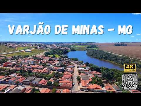 Varjão de Minas - MG: A tranquilidade do interior mineiro vista do alto 🌄🏡