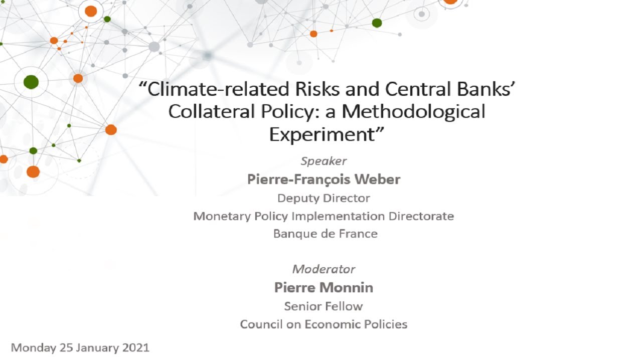 Climate-related Risks and Central Banks’ Collateral Policy: a Methodological Experiment