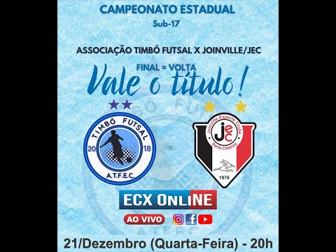 #AOVIVO - CAMPEONATO ESTADUAL SC SUB 17 - FINAL