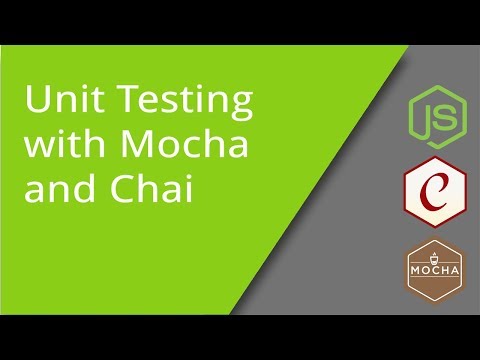 JavaScript Unit Testing with Mocha and Chai