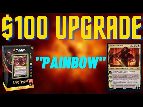 Painbow Upgrade - Improving the Precon Commander Deck with $100