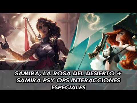 SAMIRA LA ROSA DEL DESIERTO + SAMIRA PSY OPS INTERACCIONES ESPECIALES ESPAÑOL LATINO PBE