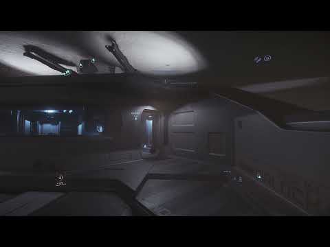 Star Citizen 3.14.1 LIVE - Jumping onto an upside-downs Carrack top deck