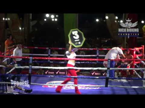 Luis Parrales vs Francisco Rizo - Nica Boxing Promotions