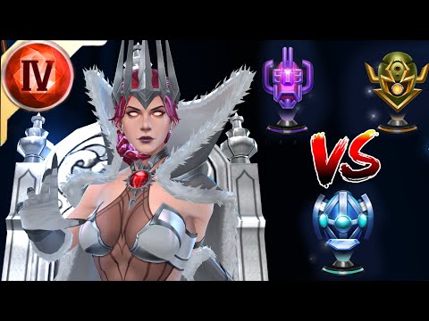 WINTER QUEEN *ABX TESTING* | RAGE vs GREED vs COMPETITION | BLAST VILLAIN | MARVEL Future Fight |mff