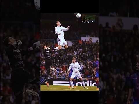 Ronaldo 😂 Highest jump in football 