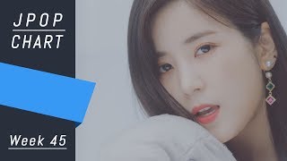 J-POP CHART | J-POP ORICON | Week 45 - Top 50