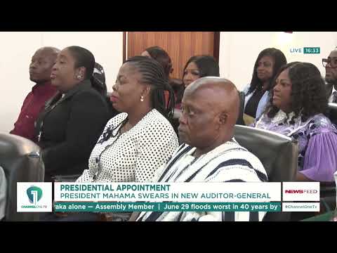 Dr. Pamela Graham Takes Oath as Ghana’s New Auditor-General