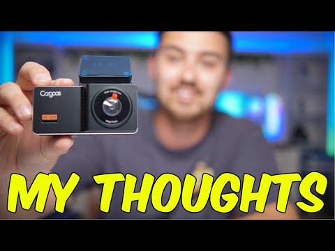 Review of the CarGoos Mirai WiFi 4K Dash Cam Front and Rear, GPS, Super Night Vision & More!