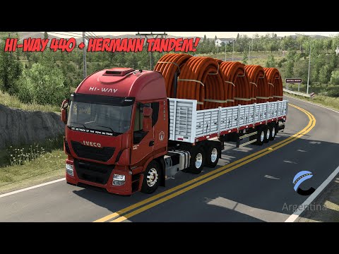 ETS2 | RECORRIENDO LAS SIERRAS DE CORDOBA | VILLA MARIA- VILLA GENERAL BELGRANO | MAPA CEIBO