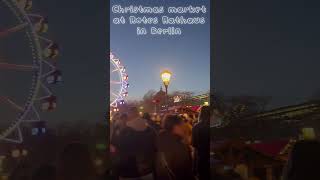 🎄ドイツ・ベルリンのクリスマスマーケットに現るサンタさんｌSant at Christmas market in Berlin ｌWeihnachtsmann in Berlin 🎄