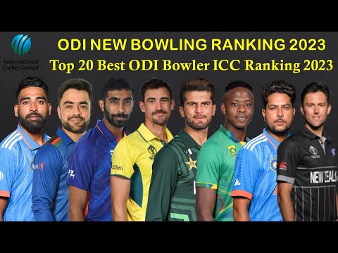 ODI New Bowling Ranking 2023 | Top 20 Best ODI Bowler ICC Ranking 2023