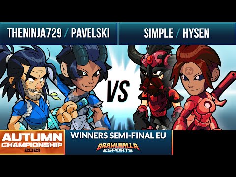 TheNinja729 & Pavelski vs Simple & Hysen - Winners Semi-Final - Autumn Championship 2021 - EU 2v2
