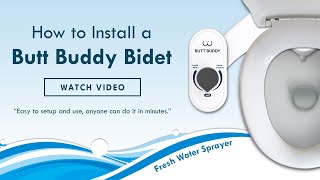 BUTT BUDDY Bidet Toilet Attachment