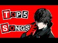 Persona 5 Royal Soundtrack Top 5 Songs