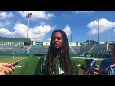 Tulane cornerback Parry Nickerson: 'We have some big goals that we're trying to accomplish'