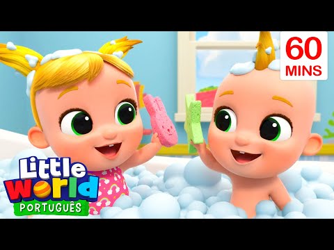 O Banho Bacana de Nina e Nico | O Mundo de Nina e Nico - Little World Português