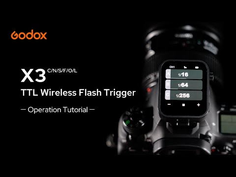 X3 TTL Wireless Flash Trigger-Operation Tutorial