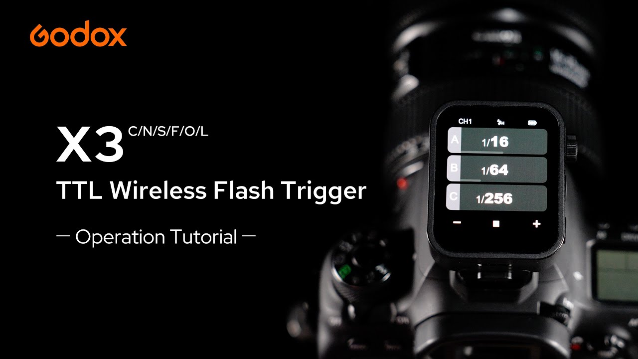 Godox X3 TTL Trigger for Fujifilm