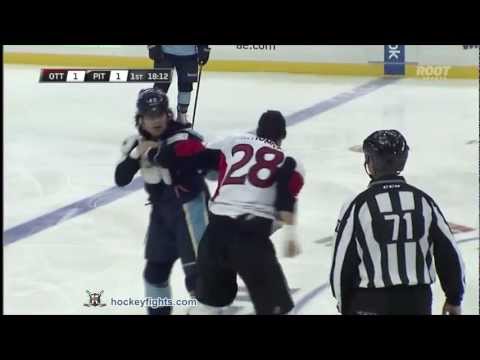 Zenon Konopka vs Arron Asham Nov 25, 2011