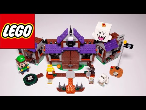 Lego Super Mario 71436 King Boo's Haunted Mansion Speed Build