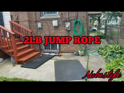 NUBASTYLE WORKOUT: 2LB JUMP ROPE