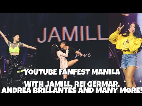YOUTUBE FANFEST MANILA 2019 ft. JAMILL, REI GERMAR, ANDREA BRILLANTES & MANY MORE! Video