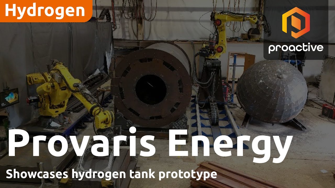Provaris Energy showcases hydrogen tank prototype at Robotics Innovation Centre