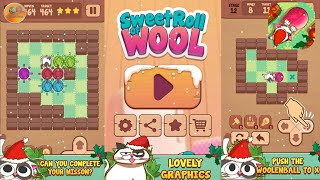 Sokoban Sweet Roll Of Wool- Push Maze Puzzle - Gameplay (iOS & Android)