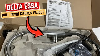 Delta Essa Pull Down Kitchen Faucet – Honest Review Before You Buy ||