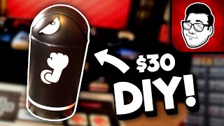 Bullet Bill Trash Can DIY! - Super Mario-Themed Garbage Bin | Nintendrew
