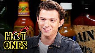 Tom Holland Calls for a Doctor While Eating Spicy Wings | Hot Ones