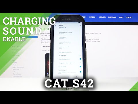 How to Activate Charging Sounds in CAT S42 – Disable Charging Sounds