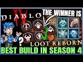 Diablo 4 - New Best Highest Damage Build For ALL Classes - Class Ranking After 1 Week in Season 4!
