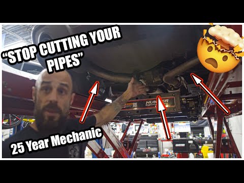 DO NOT "Mid Muffler Delete" your DODGE CHARGER 392 SCAT PACK...CERTIFIED DODGE MECHANIC EXPLAINS!!!!