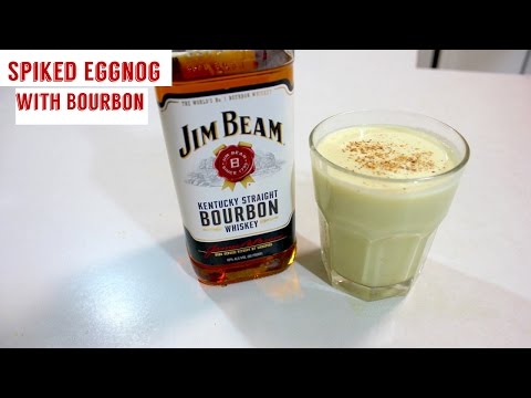 How To Make Eggnog with Alcohol: Spiked Eggnog Recipe (Homemade)