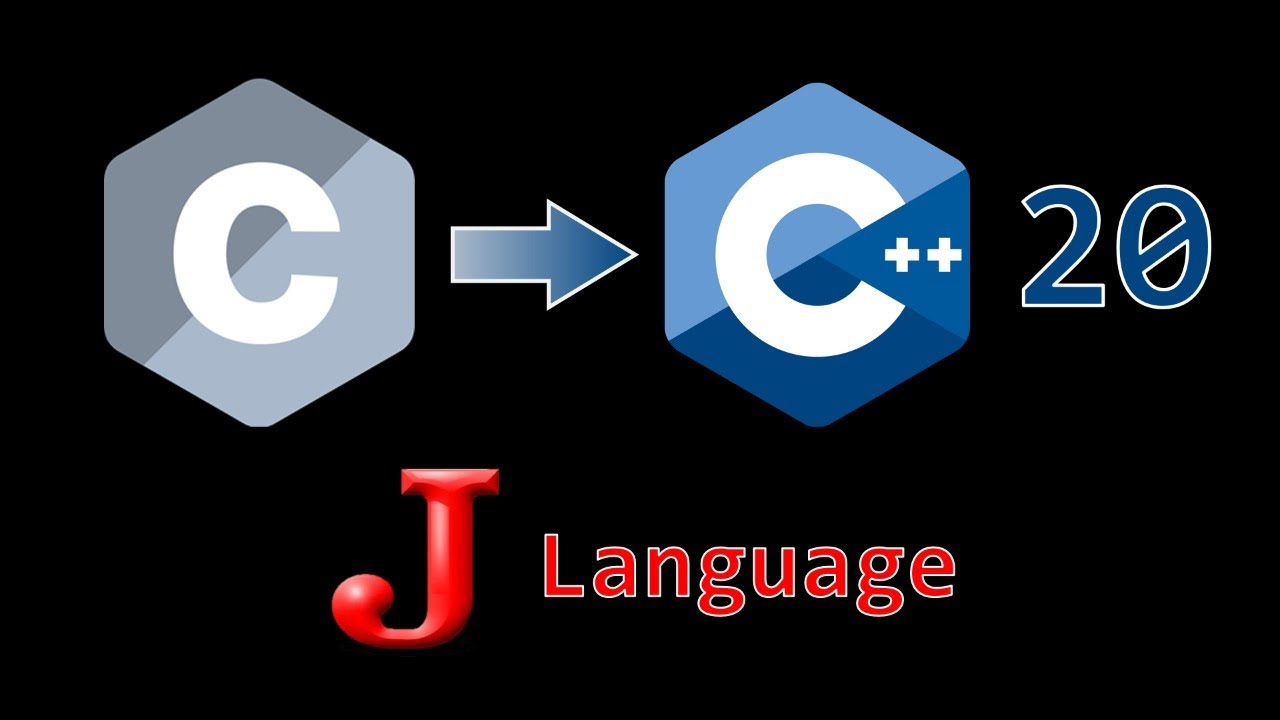 J Language: From C to C++20 - LiveStream #11 (Variadic std::transform)