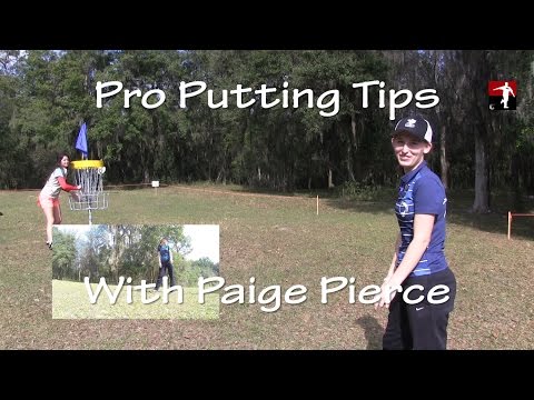 The Disc Golf Guy - Vlog #269 - Paige Pierce Disc Golf Putting Pro Tips
