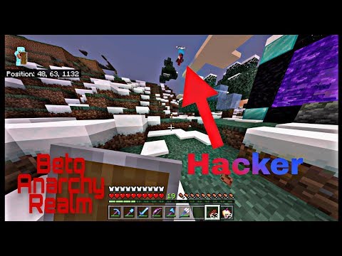 Minecraft Hacker VS Admin | Beto Anarchy Realm