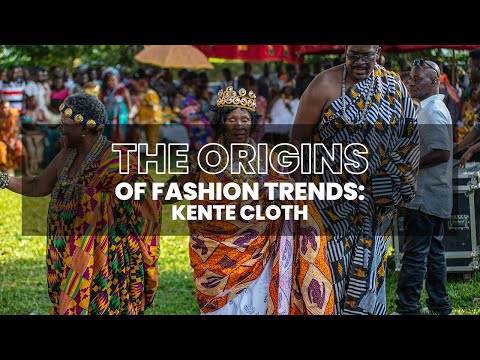 Discovering the origins of global fashion trends: Kente cloth - Ghana