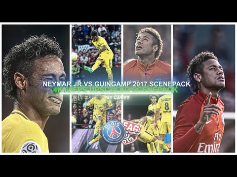 Neymar JR vs Guingamp 2017 ● 4K60FPS SCENEPACK / ● ( ADDED TOPAZ NO AE CC) FOR EDITING