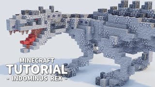 [Minecraft] - How to build an Indominus Rex -  [Tutorial]