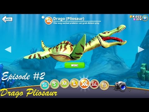 WIN DRAGO PLIOSAUR LIVE CONTEST EPISODE # 2 - Hungry Shark World