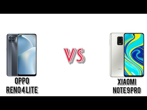 Oppo Reno 4 Lite VS Xiaomi Redmi Note 9 Pro