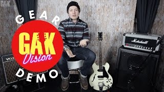 Video thumbnail for GAK PREMIUM : Gibson Memphis Limited Tamio Okuda Signature 1959 ES-330 by GAK