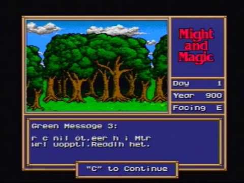 Might and Magic II : Gates to Another World Megadrive