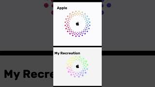 Minimalist Apple logo animation #MinimalistAnimation #apple #aftereffects #logoanimation