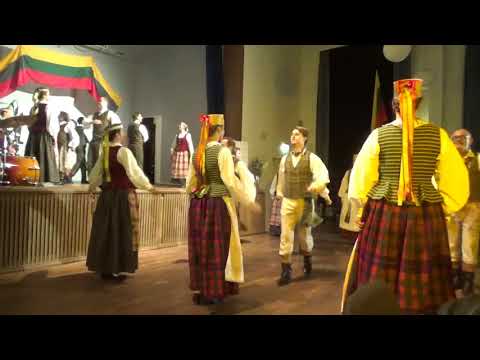 Hamburg: litauischer Volkstanz / Lithuanian folkdance # Teil 5 # 24.2.2018