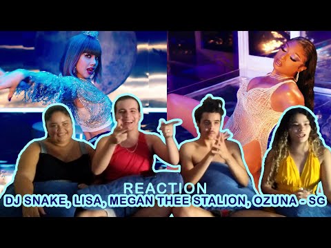 Megan Thee Stallion, Lisa, DJ Snake & Ozuna - SG - BRAZIL REACTION